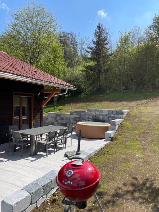 Chalet-Michel Avec Spa Montperreux Eksteriør billede