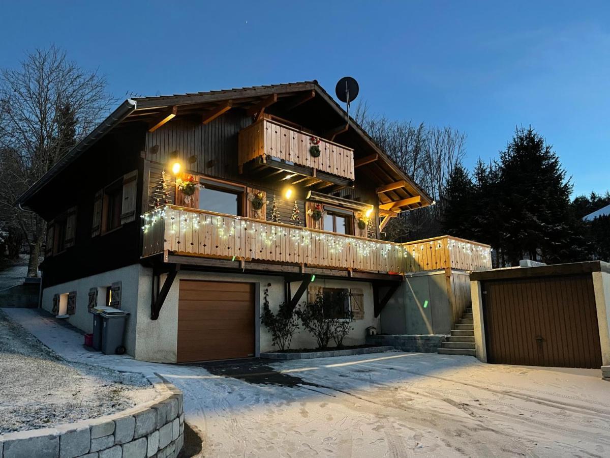 Chalet-Michel Avec Spa Montperreux Eksteriør billede